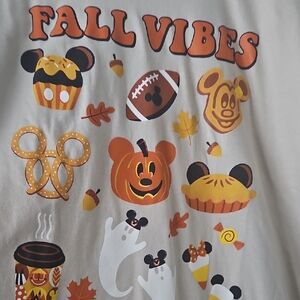 Disney Fall Vibes Graphic Tee NWT